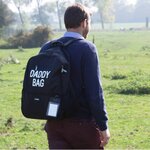 Childhome sac à dos à langer daddy bag 40 x 20 x 47 cm noir