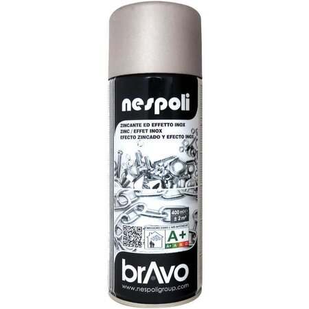 Aérosol pour galvanisation a froid 400 ml, NESPOLI