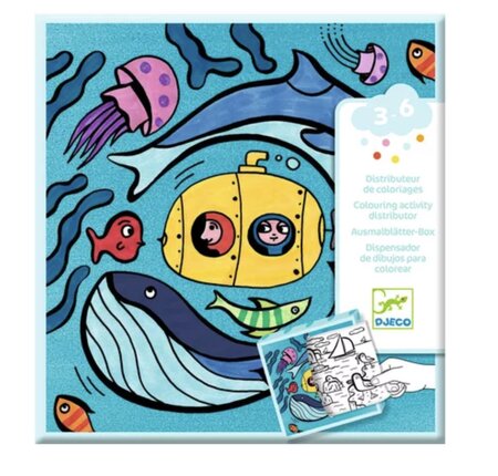 Distributeur de coloriages Ocean
