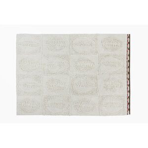 Tapis ethnique laine Bahari beige - 170 x 240 cm