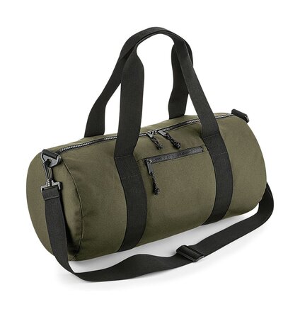Sac polochon en polyester recyclé - bg284 - vert militaire