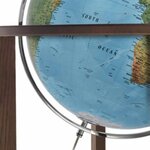 Globe terrestre lumineux sur pied Ø 50 cm - Cross Blue
