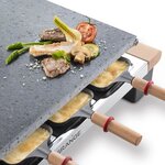 LAGRANGE - Raclette Pierre Elégance avec accessoires -  399003 - 2 fonctions : raclette et cuisson sur pierre - 1000W