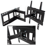 Tectake Support mural TV 32"- 55" inclinable,VESA max.: 400x400, max. 70kg