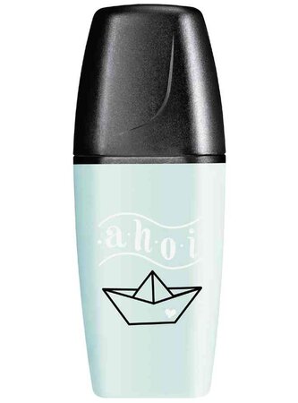 Surligneur boss mini pastellove touche de turquoise stabilo