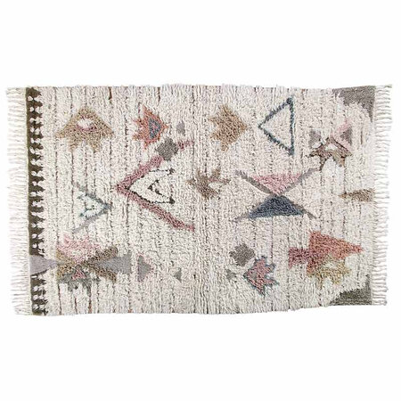 Tapis laine - motifs géométriques - 170 x 240 cm