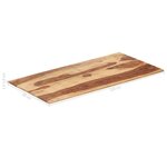 vidaXL Dessus de table Bois solide 15-16 mm 60x120 cm