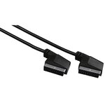 Hama 75122141 câble scart 3 m scart (21-pin) noir