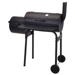 ProGarden Barbecue fumoir Noir