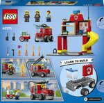 60375 La caserne et le camion des pompiers ® City