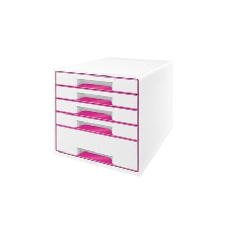 Leitz bloc de classement wow - rose métallisé