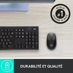 Logitech - souris sans fil m190 noir