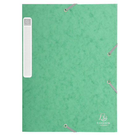 Boite De Classement Cartobox Dos 25mm Carte Lustrée - A4 - Vert - X 25 - Exacompta