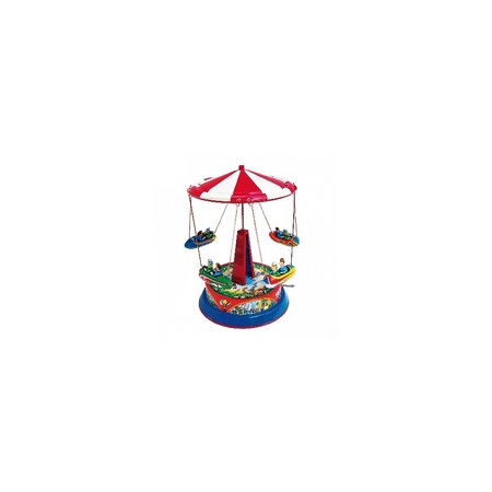 Manege a toit jouet metal retro