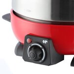 CONTINENTAL EDISON FD6RIX Appareil a fondue - Rouge