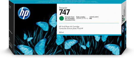 Hp hp 747 300-ml chromatic green ink cartri hp 747 300-ml chromatic green ink cartridge