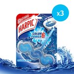 Bloc Cuvette Active Fresh Eau Bleue x3 + Desodorisant WC Spray V.I.Poo Anti Odeur Parf... HARPIC