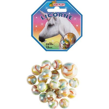 KIM'PLAY 20+1 Billes Licorne