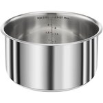 SEB L953SK04 COMPACT Batterie de cuisine 20 pieces inox induction, Poeles, Casseroles, Sauteuse, Couvercles, Spatules, Poignées