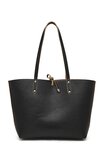 Sac ET chargeur de téléphone Réversible noir et marron