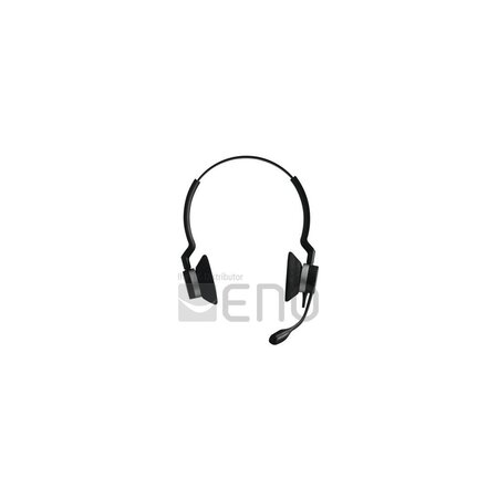 Jabra biz 2300 usb-a uc casque stéréo intra-auriculaire - casque antibruit filaire communications unifiées avec unité de contrôl