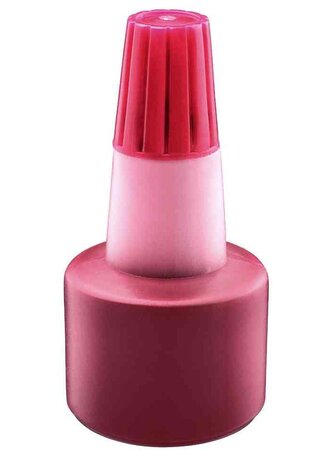 Flacon D'encre Pour Tampon Encreur 30 ml Rouge WONDAY