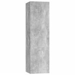 vidaXL Ensemble de meubles TV 6 Pièces Gris béton Aggloméré