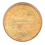 Mini médaille monnaie de paris 2008 - marineland (les orques)