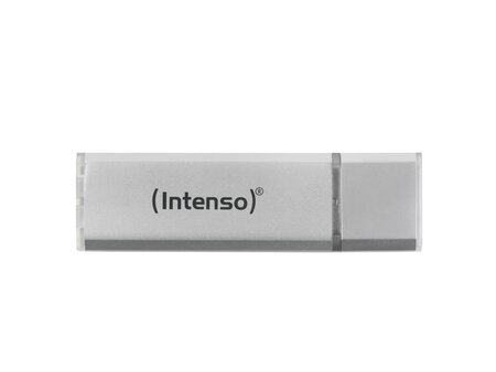 Intenso clé usb 2.0 alu line - 4 go gris