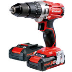 Einhell perceuse à percussion sans fil "te-cd 18/2 li-i kit" 18 v