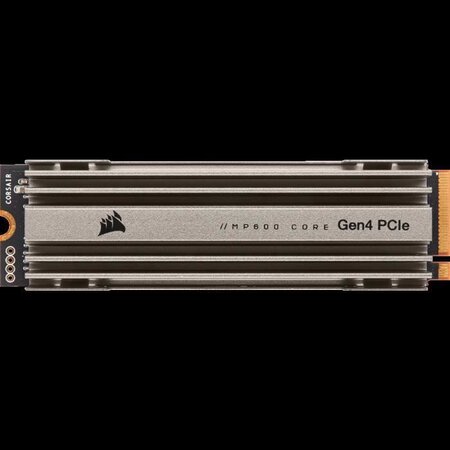 Disque SSD M.2 NVMe PCIe Gen 4 x4 Corsair MP600 CORE 4 To (CSSD-F4000GBMP600COR)