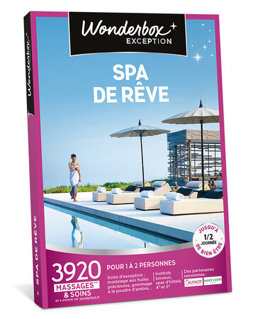 Coffret cadeau - WONDERBOX - Spa de Rêve