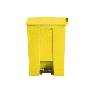 Collecteur à pédale Slim Jim, 68 litres, jaune RUBBERMAID