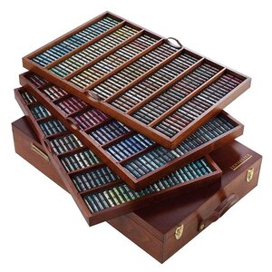 Coffret Bois - 525 Pastels 'A l'écu'