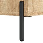 vidaXL Table de chevet chêne sonoma 40x35x47 5 cm bois d’ingénierie