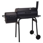 ProGarden Barbecue fumoir Noir