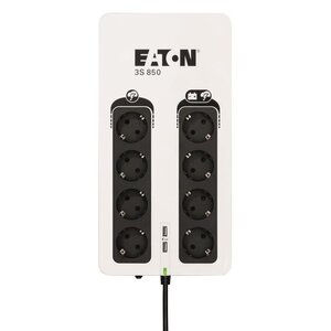 Eaton 3s850d alimentation d'énergie non interruptible veille 0 85 kva 510 w 8 sortie(s) ca