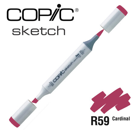 Marqueur à l'alcool Copic Sketch R59 Cardinal