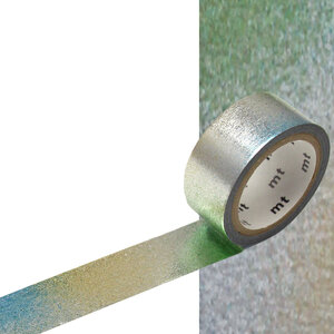 Masking Tape MT 1 5 cm FAB métal argent - silver