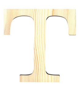 Alphabet en bois 11 5cm Lettre T
