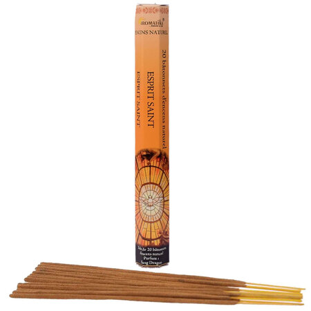 20 bâtonnets d'encens aromatika saint esprit senteur dragon