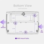 Benq w2700 vidéo-projecteur projecteur à focale standard 2000 ansi lumens dlp 2160p (3840x2160) compatibilité 3d marron  blanc