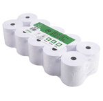 Bobine Pour Machine À Calculer 70x70 Mm - 1 Pli Offset Extra-blanc 60g/m2. - X 50 - Exacompta