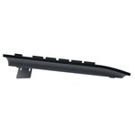 Clavier filaire bureau usb us international noir
