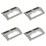 vidaXL Lampes d'escalier 4 Pièces