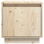 vidaXL Table de chevet 40x30x40 cm Bois de pin solide
