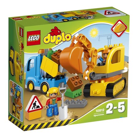 Lego 10812 duplo town - le camion et la pelleteuse