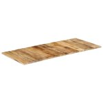 vidaXL Dessus de table bois de manguier solide 15-16 mm 140x60 cm