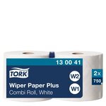 Bobine d'essuyage tork advanced wiper 420 blanc - lot de 2
