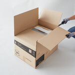 Lot de 30 cartons de déménagement multi-hauteurs - made in france - charge max 20kg / 110l - certifiés fsc 70